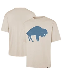 '47 Brand Men's Tan Buffalo Bills Bouldering Imprint Ravine Foundation Throwback T-Shirt