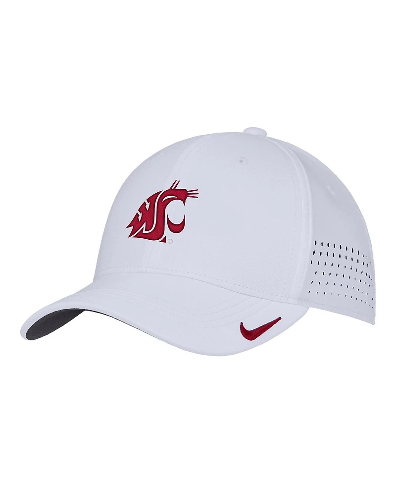 Nike Men's White Washington State Cougars 2025 On-Field Performance Flex Hat