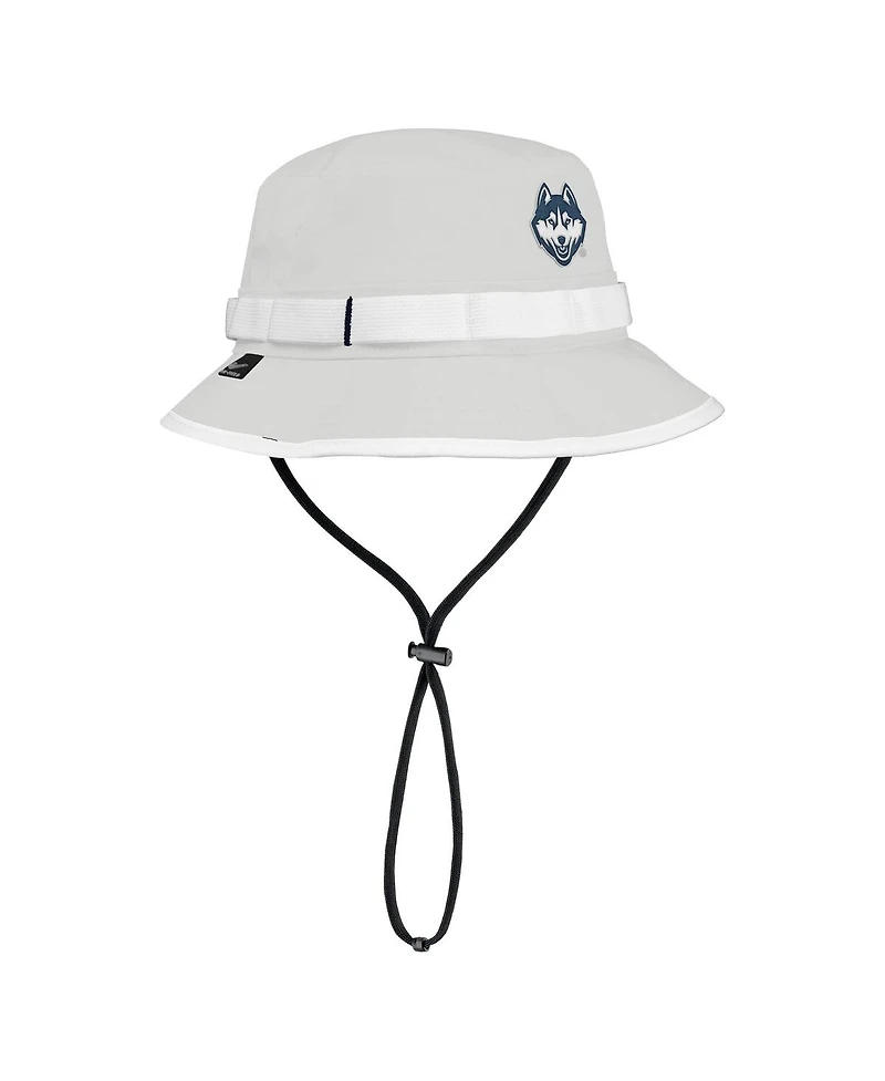 Nike Men's Gray UConn Huskies 2025 On-Field Boonie Performance Bucket Hat