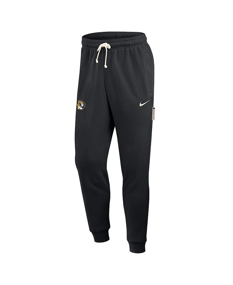 Nike Men's Black Missouri Tigers 2025 Sideline Performance Taper Pants