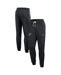 Nike Men's Black Purdue Boilermakers 2025 Sideline Performance Taper Pants