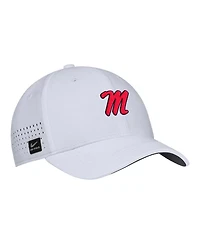 Nike Men's White Ole Miss Rebels 2025 On-Field Performance Flex Hat