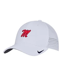 Nike Men's White Ole Miss Rebels 2025 On-Field Performance Flex Hat