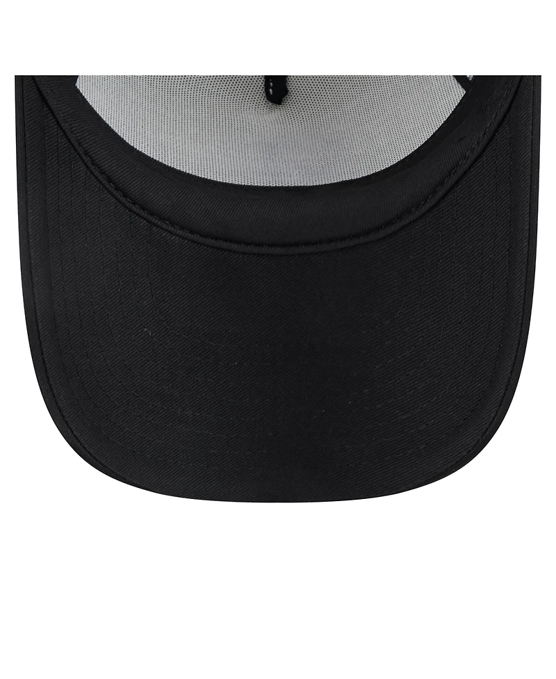 New Era Toddler White/Black Chicago White Sox Painted A-Frame 9FORTY Trucker Adjustable Hat