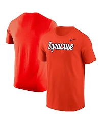 Nike Men's Orange Syracuse Script T-Shirt