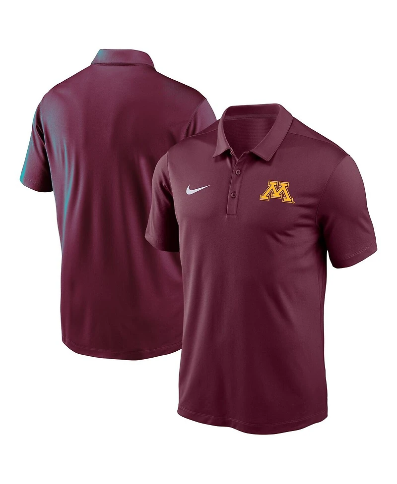 Nike Men's Maroon Minnesota Golden Gophers Victory Solid Performance Polo Shirt