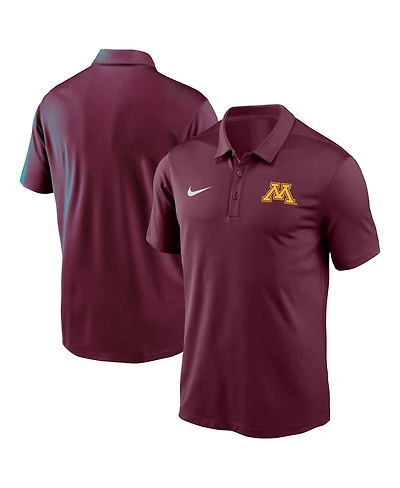 Nike Men's Maroon Minnesota Golden Gophers Victory Solid Performance Polo Shirt