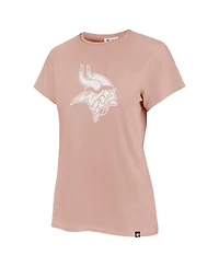 '47 Brand Women's Light Pink Minnesota Vikings Premier Frankie T-Shirt