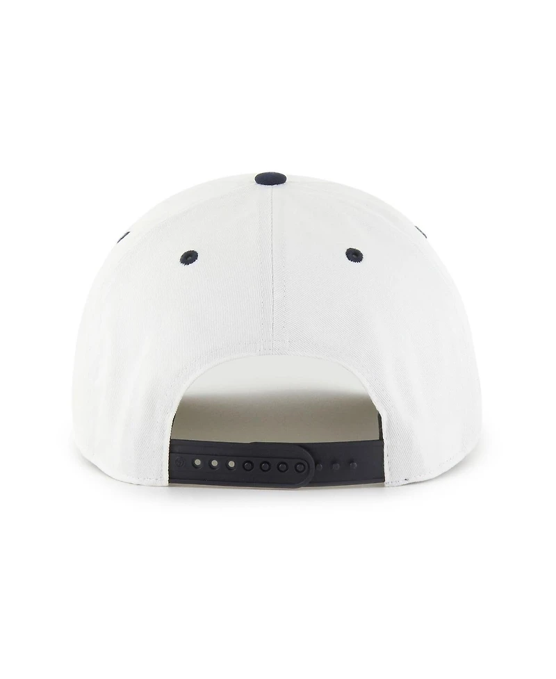 '47 Brand Men's White/Black Baltimore Ravens Roscoe Two-Toned Hitch Adjustable Hat