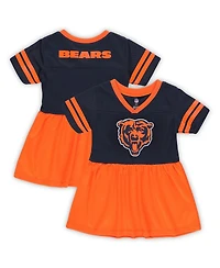 Outerstuff Girls Toddler Navy Chicago Bears Stadium Lights Fashion Jersey Dress