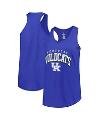 Fanatics Women's Royal Kentucky Wildcats Plus Arch Tank Top