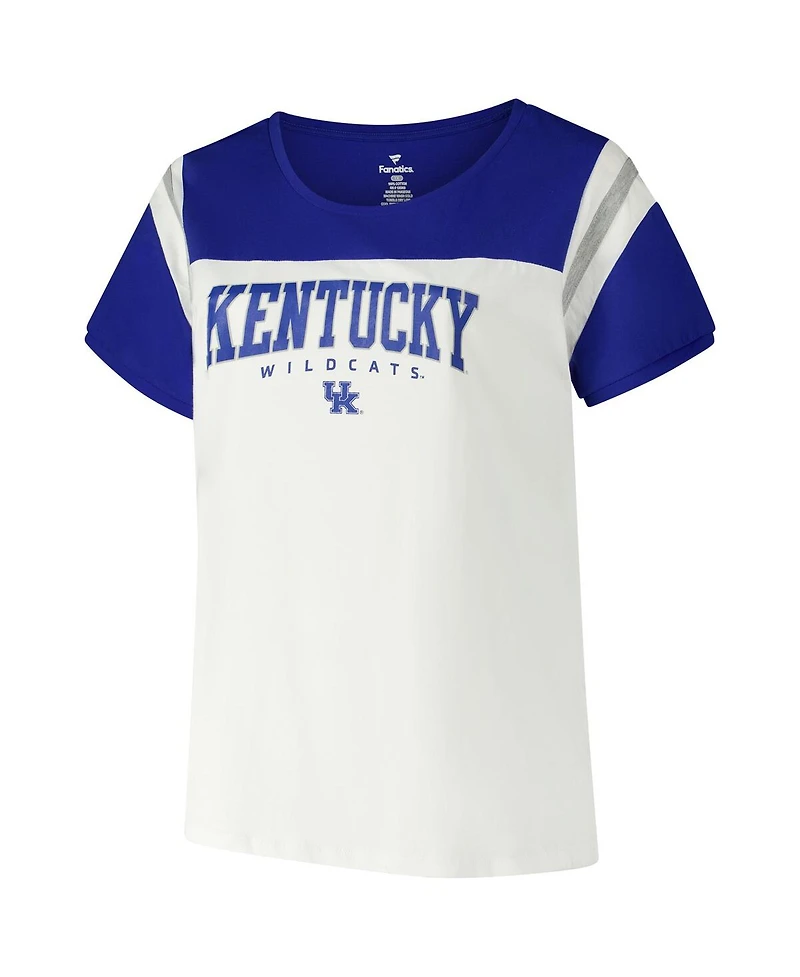 Fanatics Women's White Kentucky Wildcats Plus Winning Gear T-Shirt