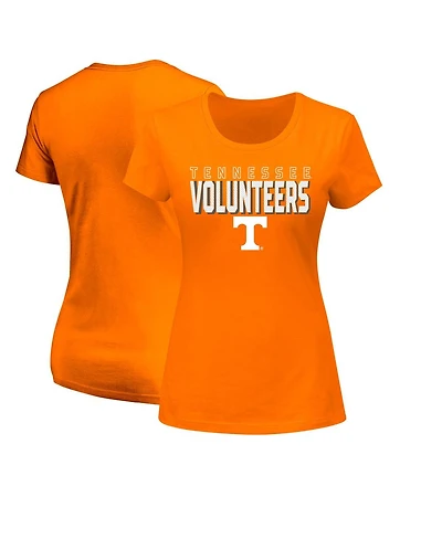 Fanatics Women's Tennessee Orange Volunteers Plus Lean Scoop Neck T-Shirt