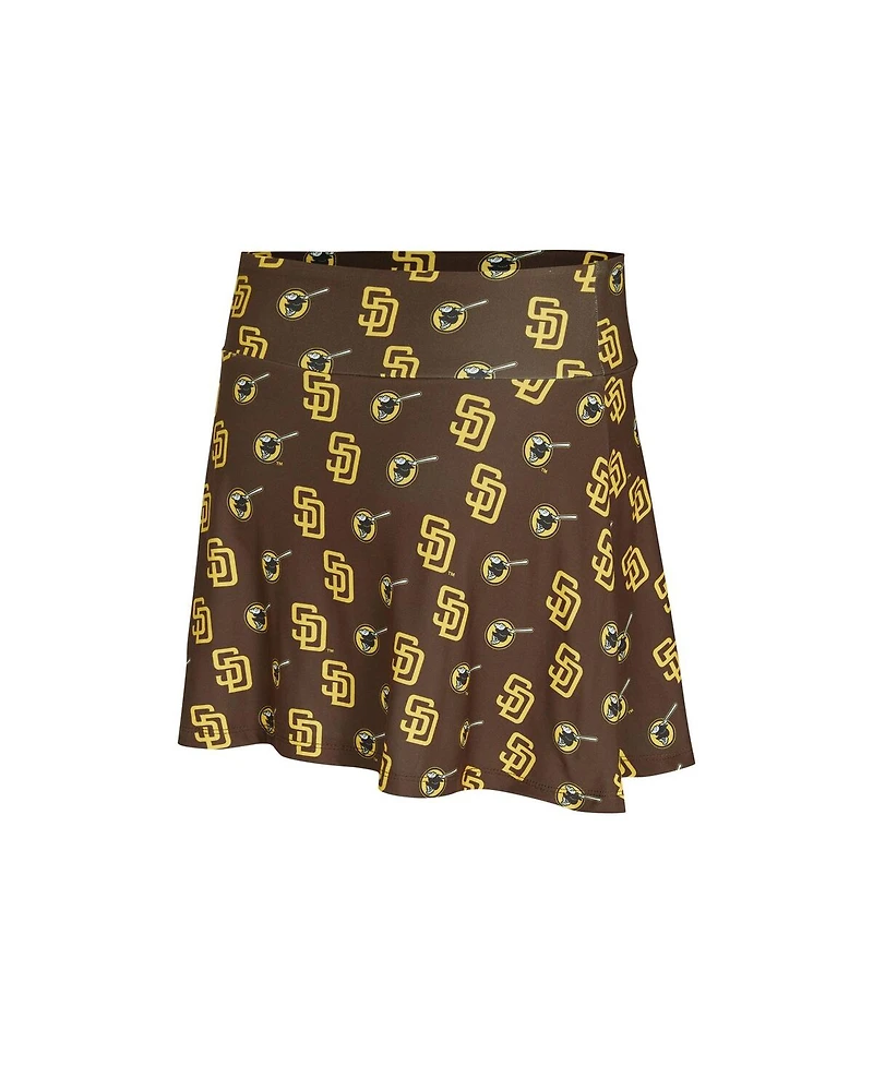 Concepts Sport Women's 2-Piece Brown San Diego Padres Knit Tank Top and Skort Set