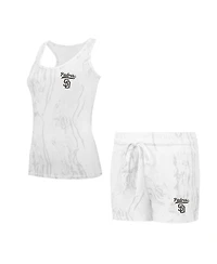 Concepts Sport Women's 2-Piece San Diego Padres Quartz Tank Top and Shorts Set