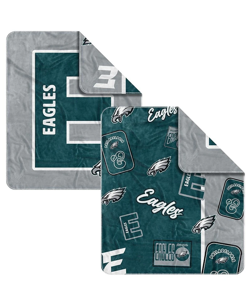 Logo Brands Philadelphia Eagles 50" x 60" Dream Weave Throws