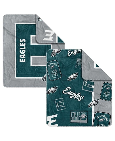 Logo Brands Philadelphia Eagles 50" x 60" Dream Weave Throws