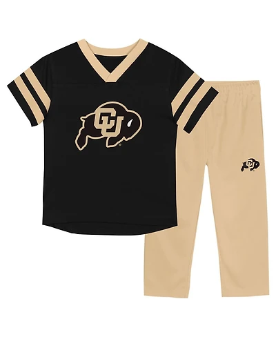 Outerstuff Baby Boys and Girls Colorado Buffaloes 2-Piece Red Zone Jersey Pants Set
