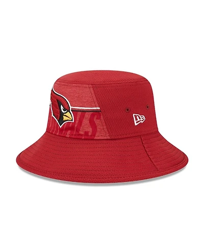 New Era Men's Cardinal Arizona Cardinals 2023 Nfl Training Camp Stretch Bucket Hat