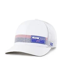'47 Brand Men's White Buffalo Bills Rangefinder Trucker Adjustable Hat