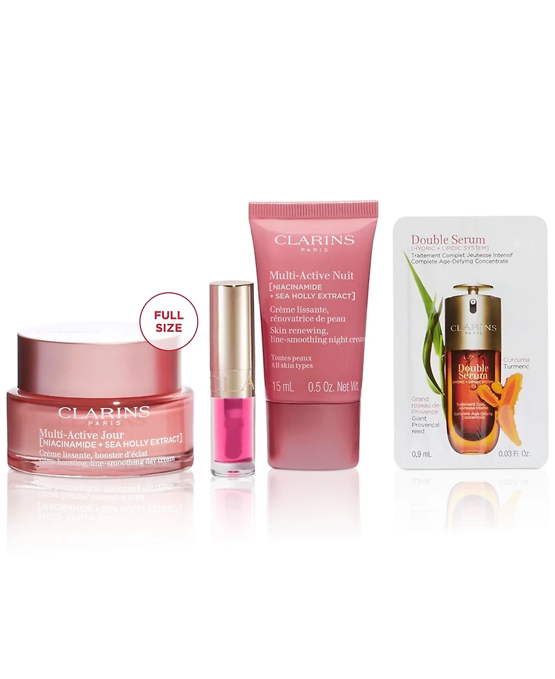 Clarins 4-Pc. Multi-Active Skin Care Starter Set