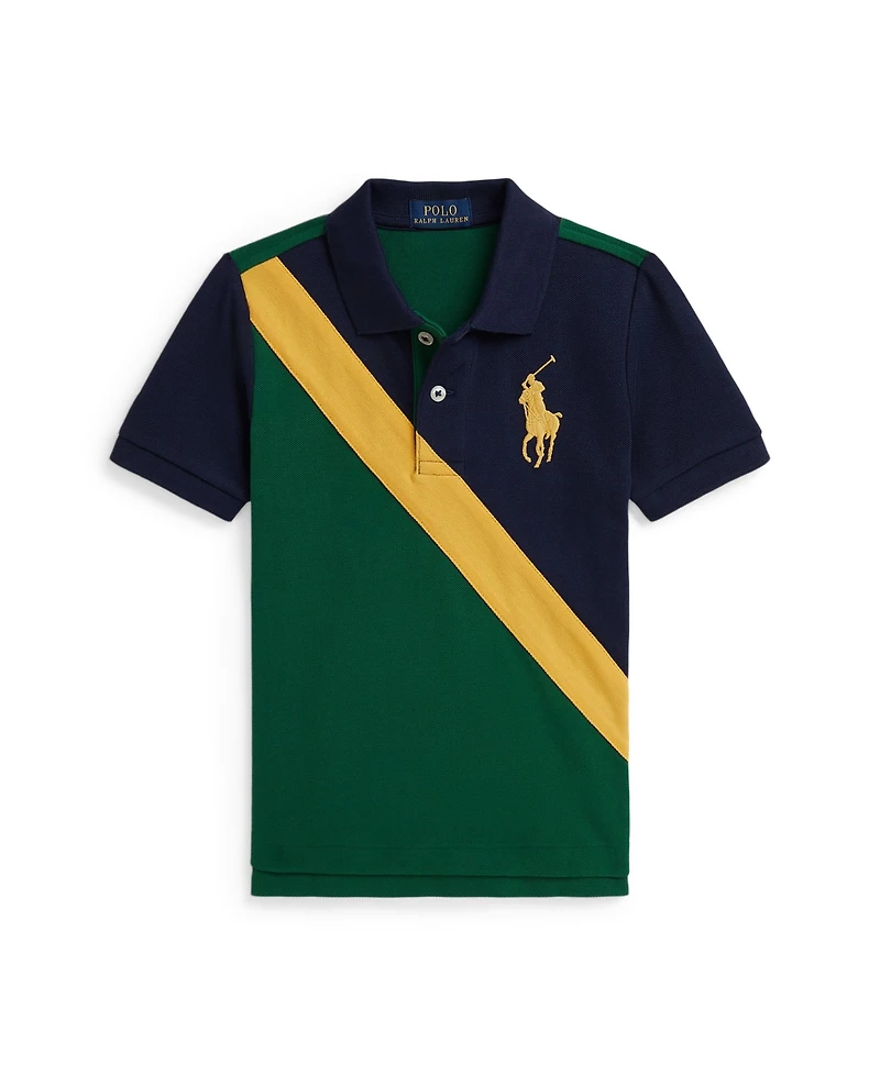 Polo Ralph Lauren Toddler and Little Boys Striped Poplin Shirt