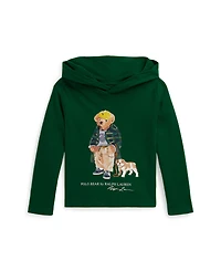Polo Ralph Lauren Toddler and Little Boys Bear Hooded T-Shirt