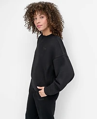Dkny Women's Crew Neck Long Sleeves Top