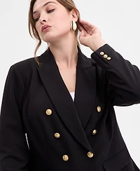 I.n.c. International Concepts Plus Faux Double-Breasted Blazer, Macy's Exclusive