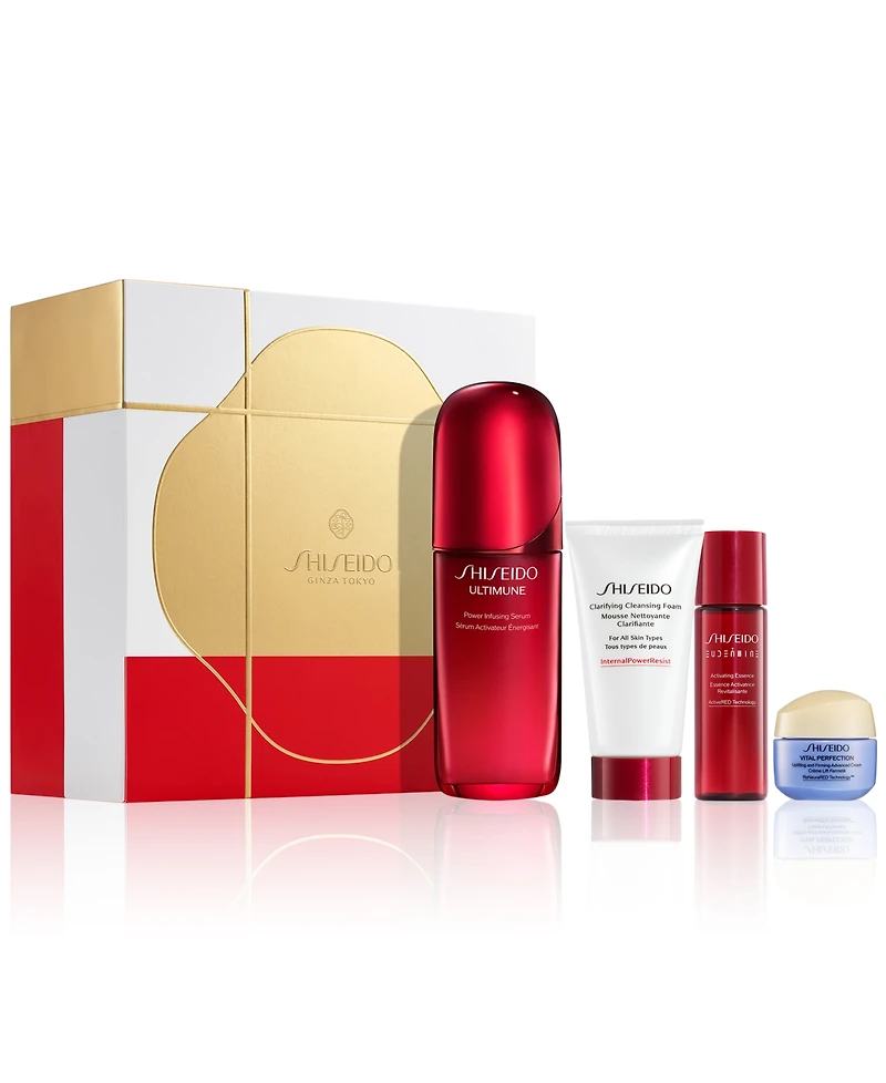 Shiseido 4-Pc. Resilient Radiance Serum Set