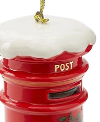 Spode Christmas Tree Brit Post Box Ornament