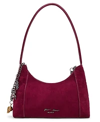 Betsey Johnson Headliner Deboss Top Zipper Shoulder Bag