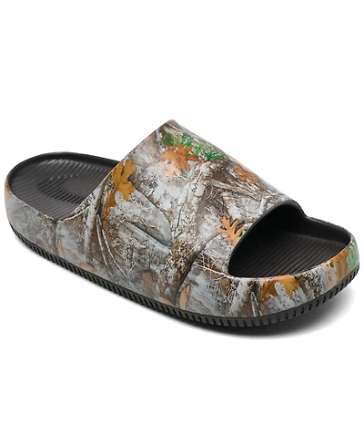 Nike Men's Calm Real Tree Slide Sandals from Finish Line