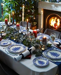 Spode Blue Italian Christmas Tree Dinnerware Collection