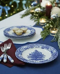 Spode Blue Italian Christmas Tree Dinnerware Collection