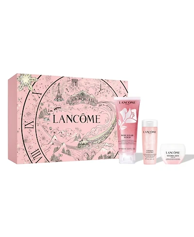 Lancome 3-Pc. Rose Sugar Scrub Limited-Edition Hydrating Gift Set