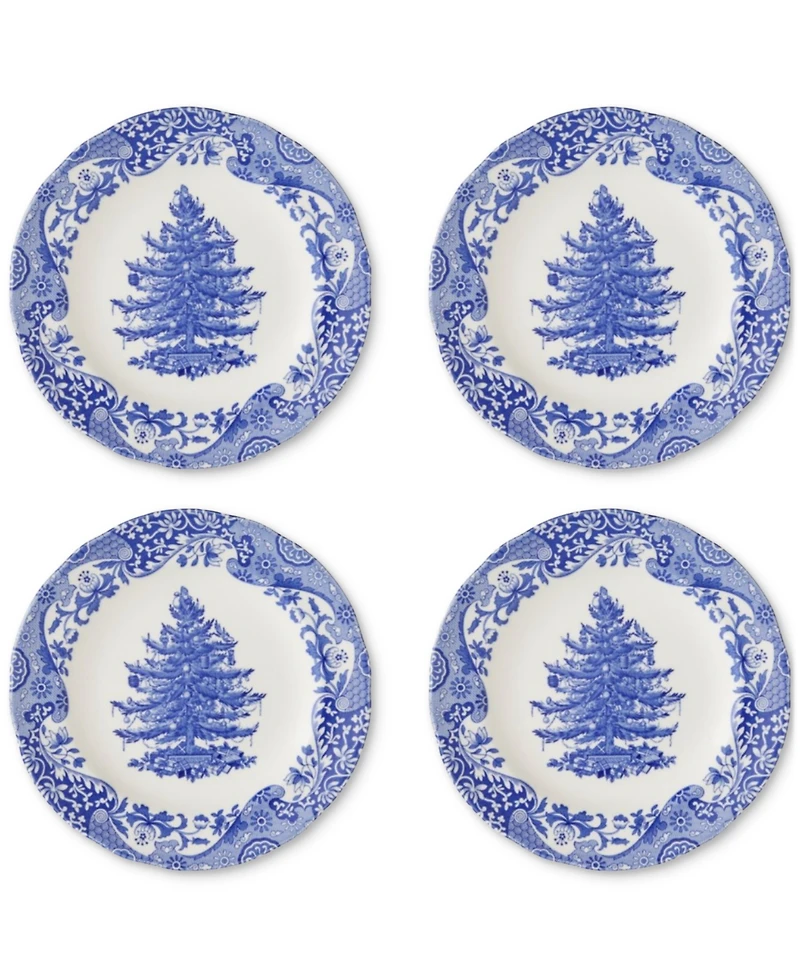 Spode Blue Italian Christmas 16 Pc. Dinnerware Set, Service for 4