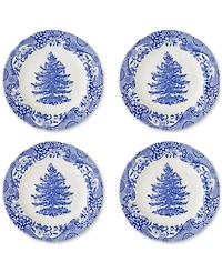 Spode Blue Italian Christmas 16 Pc. Dinnerware Set, Service for 4
