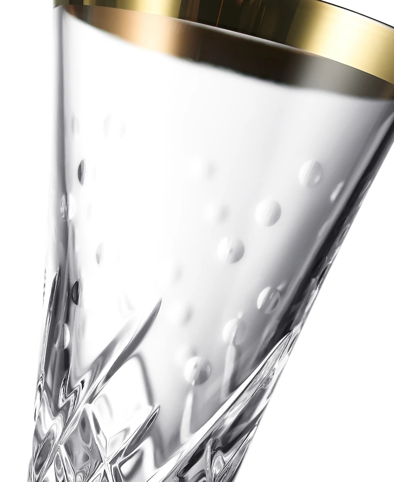 Waterford Celebrations Gold 4.5-oz. Toasting Flute, Set of 2