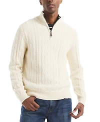 Nautica Men's Cable Long Sleeve Sweater