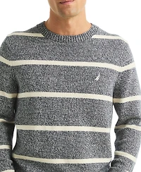 Nautica Men's Striped Crewneck Sweater