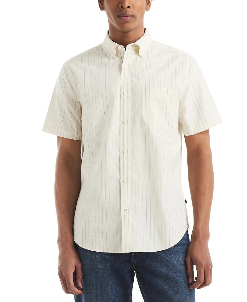 Nautica Men's Oxford Stripe Shirt