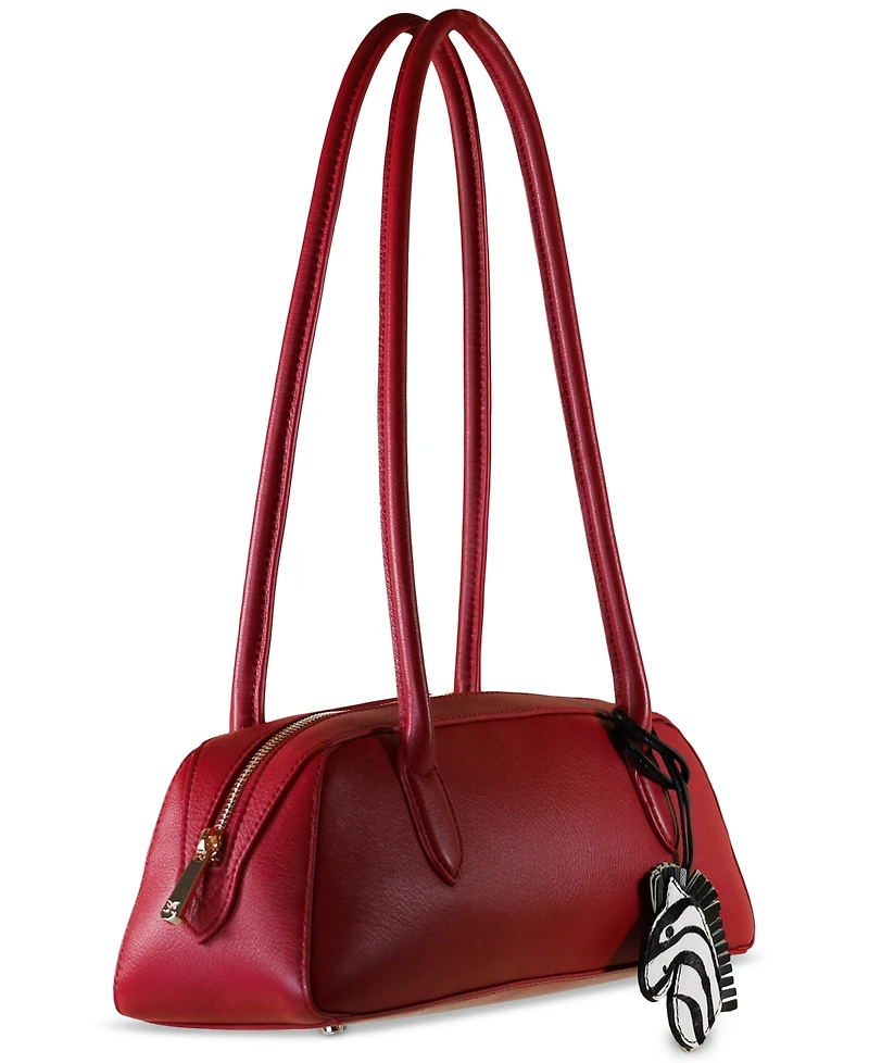 Sam Edelman Women's Nori Leather Bowler Medium Satchel Bag