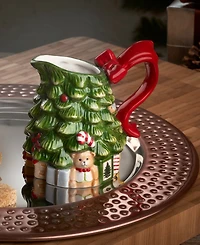 Spode Christmas Tree Sugar & Creamer Set