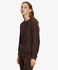 Sanctuary Women's Nomad Cable Popover Sweater