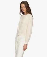 Sanctuary Women's Nomad Cable Popover Sweater