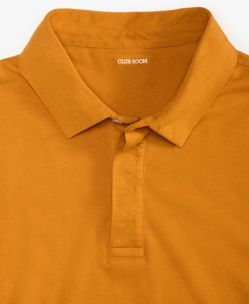 Club Room Men's Knit Polo Shirt