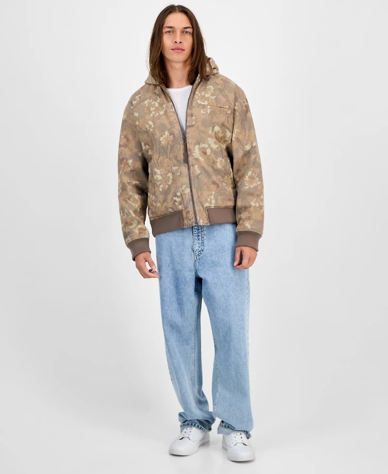 Sun + Stone Men's Gwynn Hooded Jacket, Macy's Exclusive