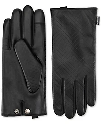Isotoner Signature Gem SmarTouch Faux-Leather Gloves