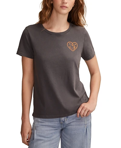 Lucky Brand Women's West Is Best Classic Crewneck T-Shirt